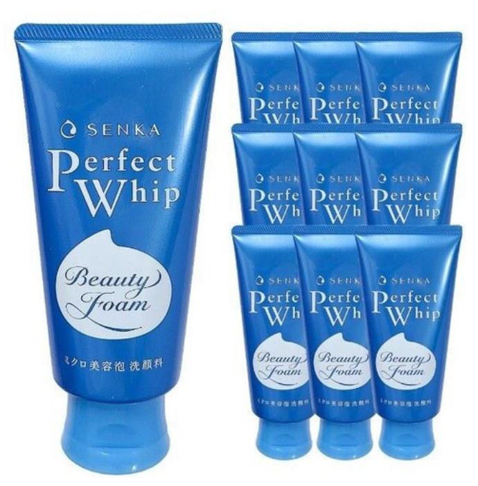 센카 센카 퍼펙트 휩 클렌징 폼 120g 10개
