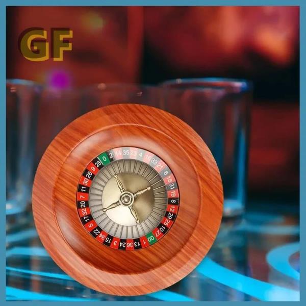[오늘출발]룰렛 테이블 게임 멀티플레이어 테이블 파티 게임 테이블탑 게임 이벤트 생일 모임 새해 12 인치 턴테