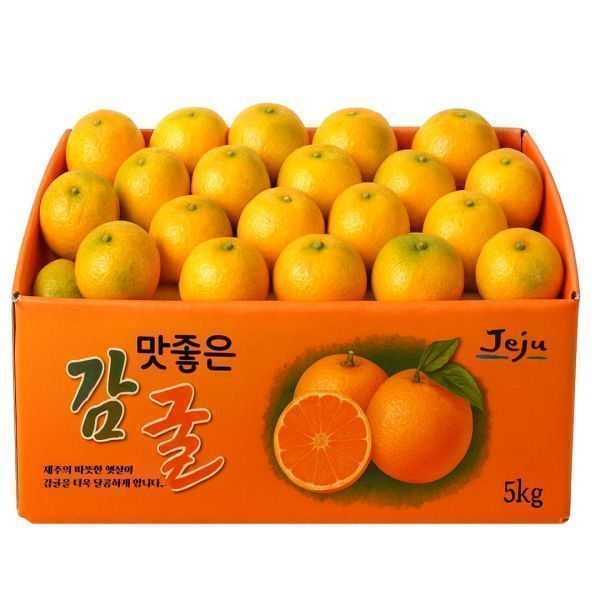 제주땡큐베리팜제주 산지직송 귤 제주 신선 노지감귤 10kg 대과 (2L)