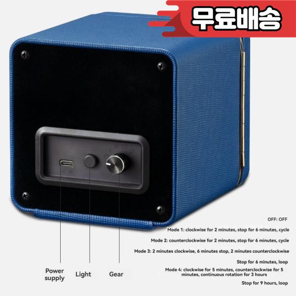 [오늘출발]스팟 상품  선물  미니 시계 와인딩 하이 엔드 단일 슬롯 자동 5 속도 조절 가능