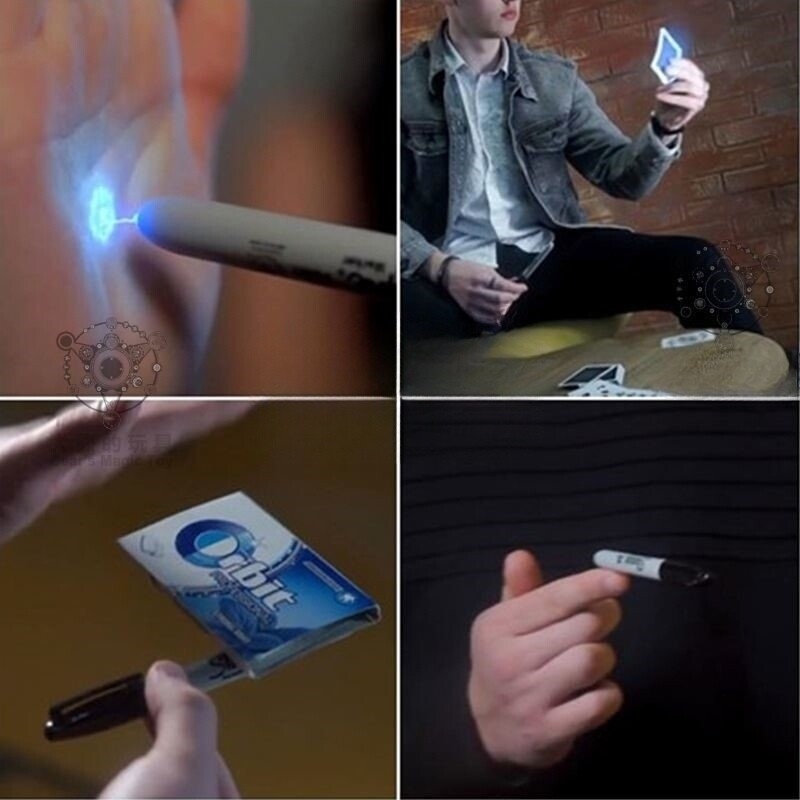 마술이 쉬운 재미있고 놀라운 신기한 다기능 매직팬 1+1