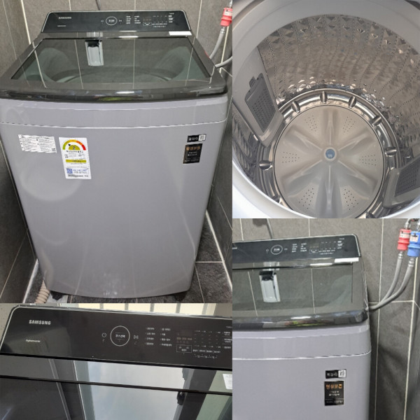 삼성전자 삼성 WA16CG6441BY 그랑데 통버블세탁기 16kg 라덴더그레이 삼성기사설치 새상품 물류안전배송