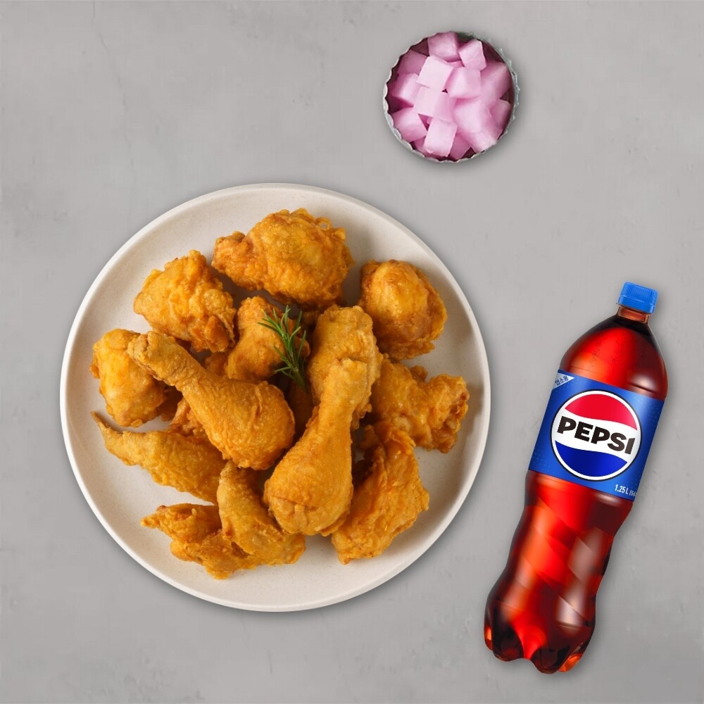 멕시카나 (멕시카나치킨) 1989오리진후라이드+콜라1.25L