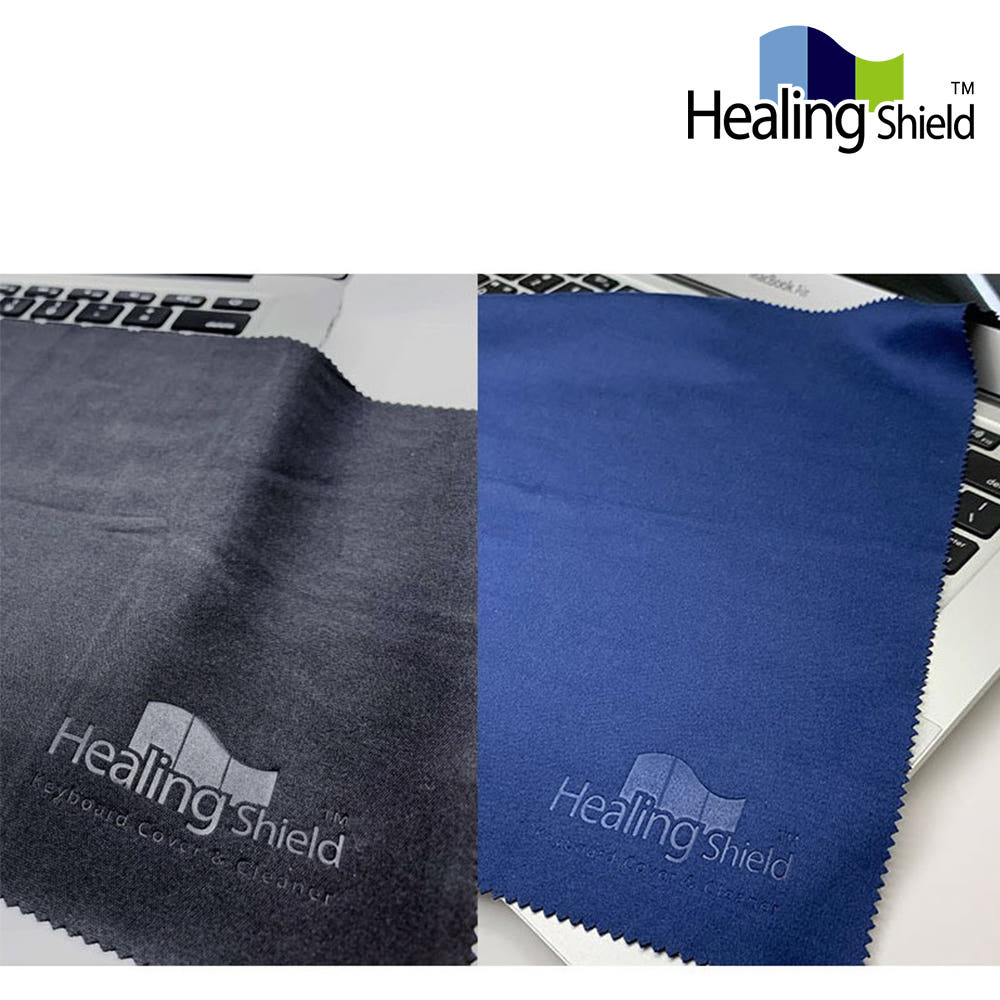 [오늘출발] 힐링쉴드 키보드덮개 안경닦이 모니터 클리너 극세사 커버클린