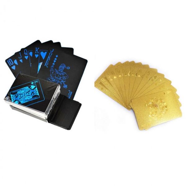 카드 골든 포커 세트 매직 매직카드 마술 방수 PVC