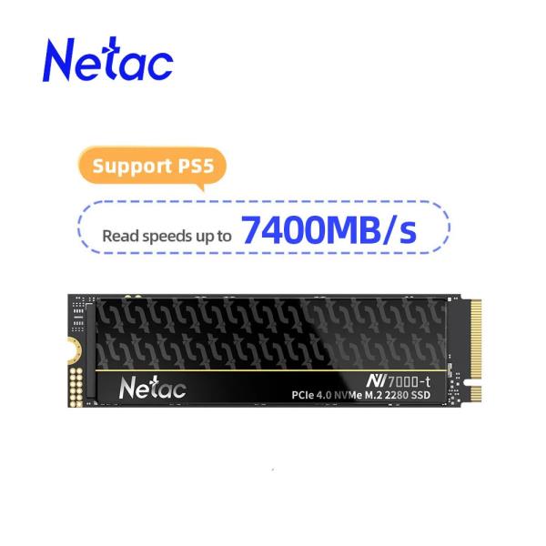 [오늘출발] 쇼바 마운트 Netac M2 SSD 1TB 2TB NVME 4TB ssd 2280 PCIe4.0 X4 ps5 하드 드라이브 디스크 내장 솔리드