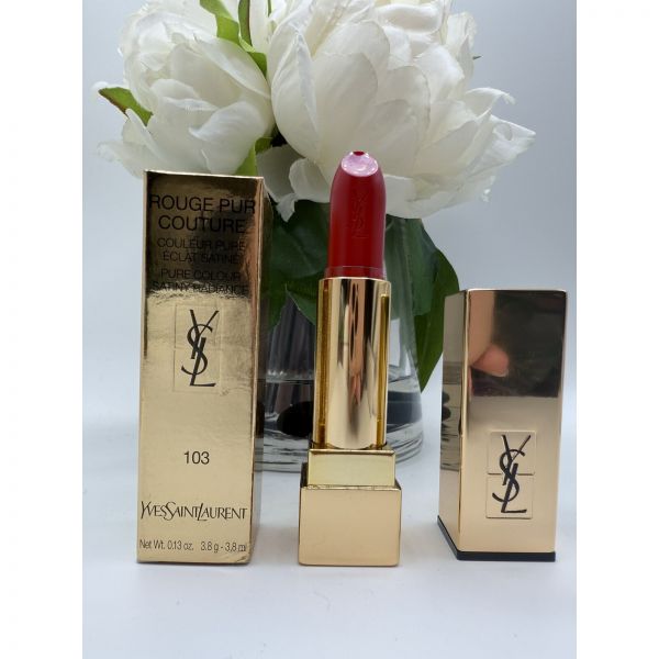 입생로랑 YSL 루즈 푸르 꾸뛰르 새틴 립스틱 103 프레떼 아 뚜뜨 손상됨