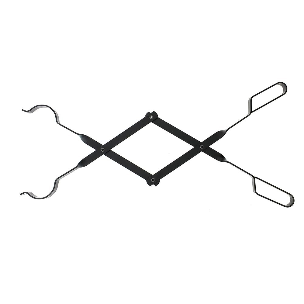 [오늘출발] RC 통나무 집게 벽난로 벽난로 포커 우드 집게 벽난로 도구 캠프파이어 액세서리 벽난로 집게 - 헤비 듀티