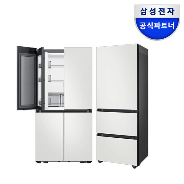 삼성전자 비스포크 키친핏 Max 코타 RM70F63M2A + RQ33DB74D2AP (화이트)
