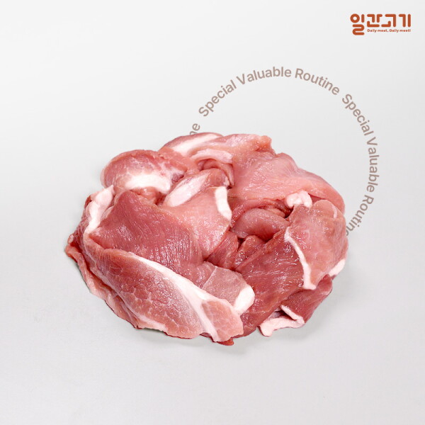 일간고기 냉장 국내산 한돈 전지(앞다리살) 불고기용 500g