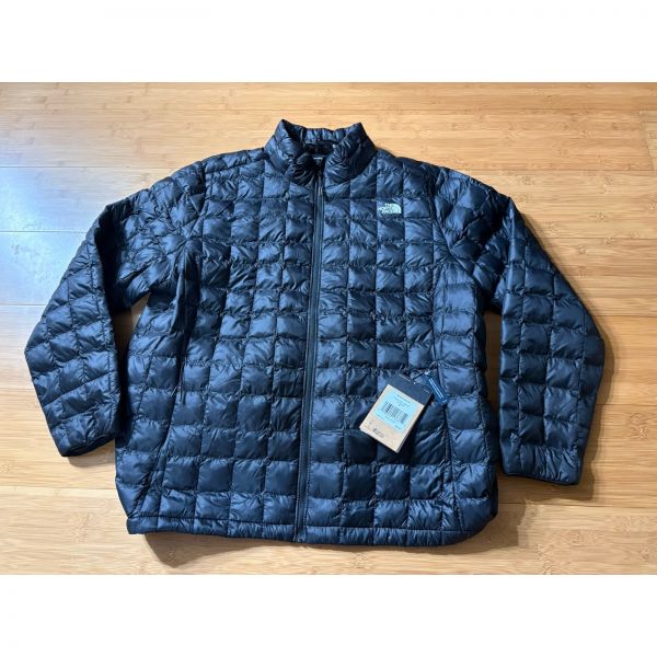 The North Face 노스페이스 여성용 재킷 2XL 퀼티드 퍼퍼 썸볼 에코 검정