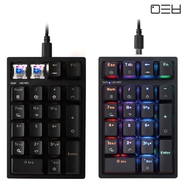 [오늘출발] 메타블 메텐프로 RGB 매크로 숫자 키패드