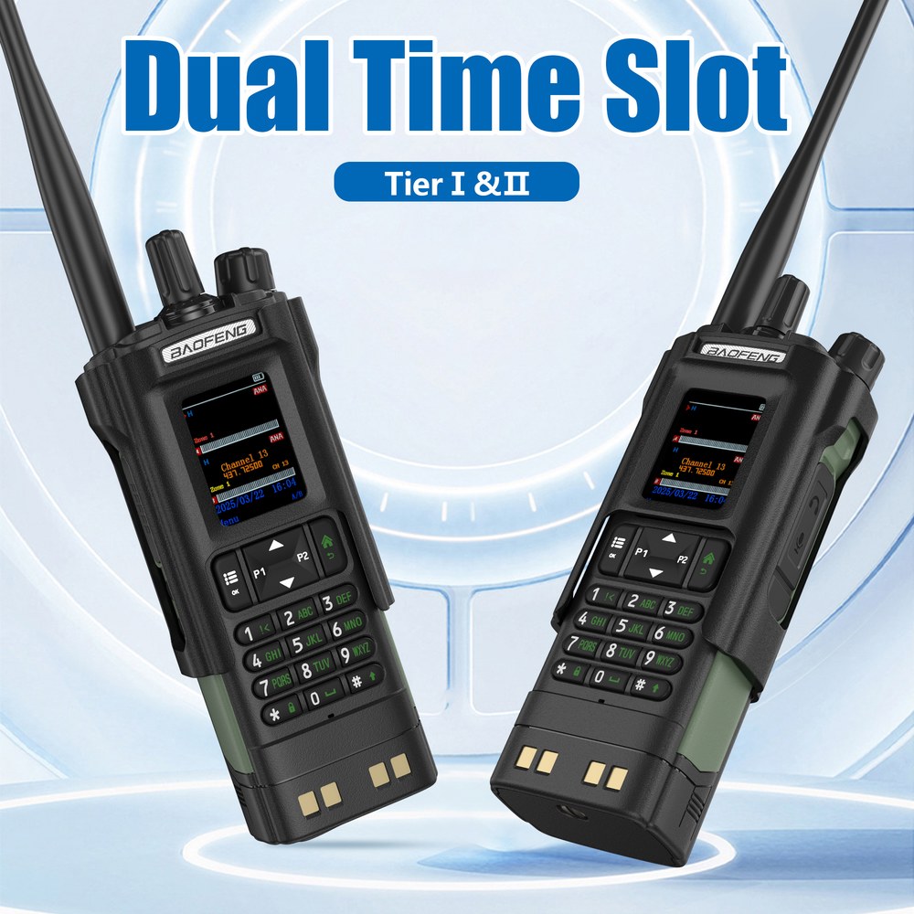 [오늘출발] 바오펑 DM32 무전기 벨트 홀스터 APRS 무선 아날로그 VOX GPS TYPEC AES256 디지털 듀얼 999CH 슬롯 포함