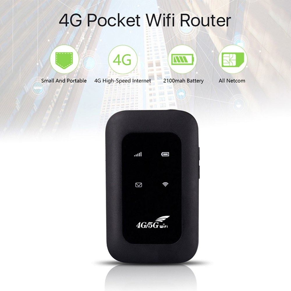 [오늘출발] 4G LTE 라우터 WIFI 모바일 모뎀 무선 네트워크 여행용 포켓 카드 확장기 슬롯 150MBPS 핫스팟 와이파이