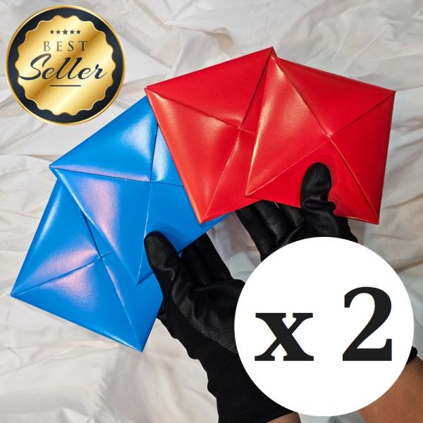 딱지놀이 빨간딱지 파란딱지 딱지세트 4개 완성품 민속놀이 전통놀이