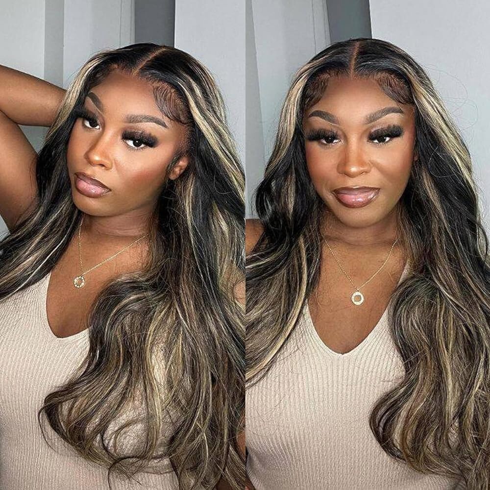 [오늘출발] 와우엔젤 13x6 HD 레이스 앞 가발 인간 헤어 바디 웨이브 프리 퍼킹 스킨라이크 0.1mm 초박형 리얼 HD 레이