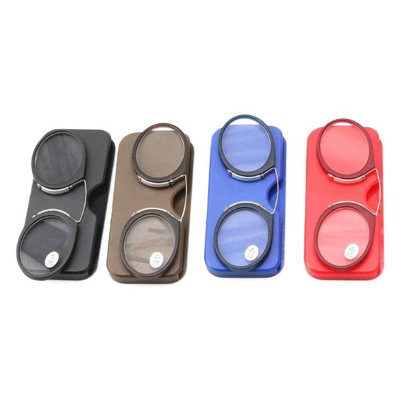 코걸이 돋보기 접이식 초경량 목걸이 클립 독서용 어르신 테없는 노안안경