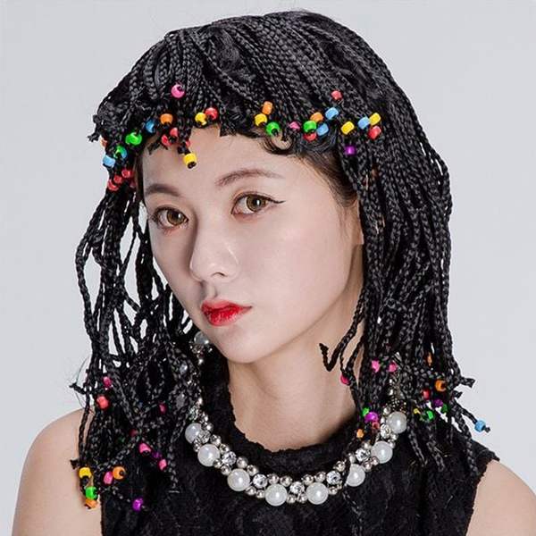 파티용품 클레오 파트라가발 파티소품 이벤트 할로윈 공연 연극