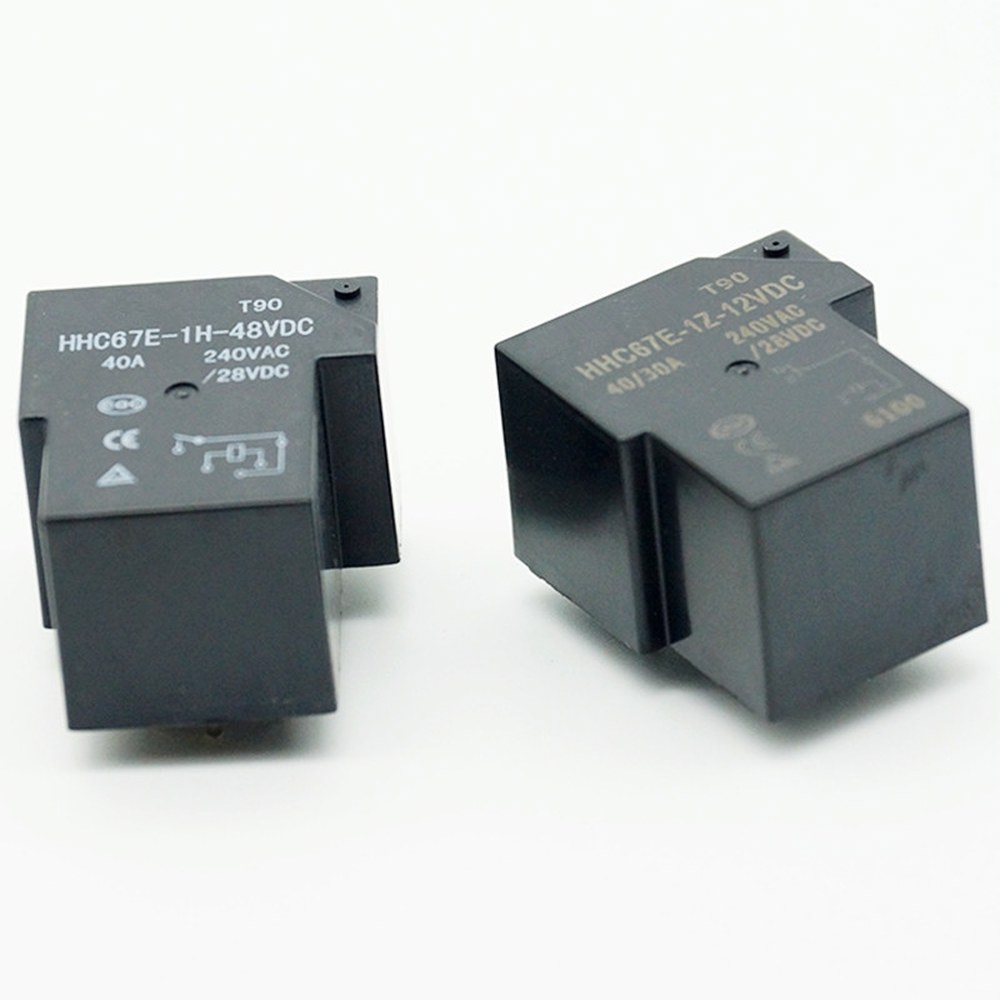 [오늘출발] SPST 유형 릴레이 AC/28V HHC67E1H 240V 코일 접점 PCB POWER DC 4핀 1PC T90 미니 40A LOGIC 12/24V s-0G