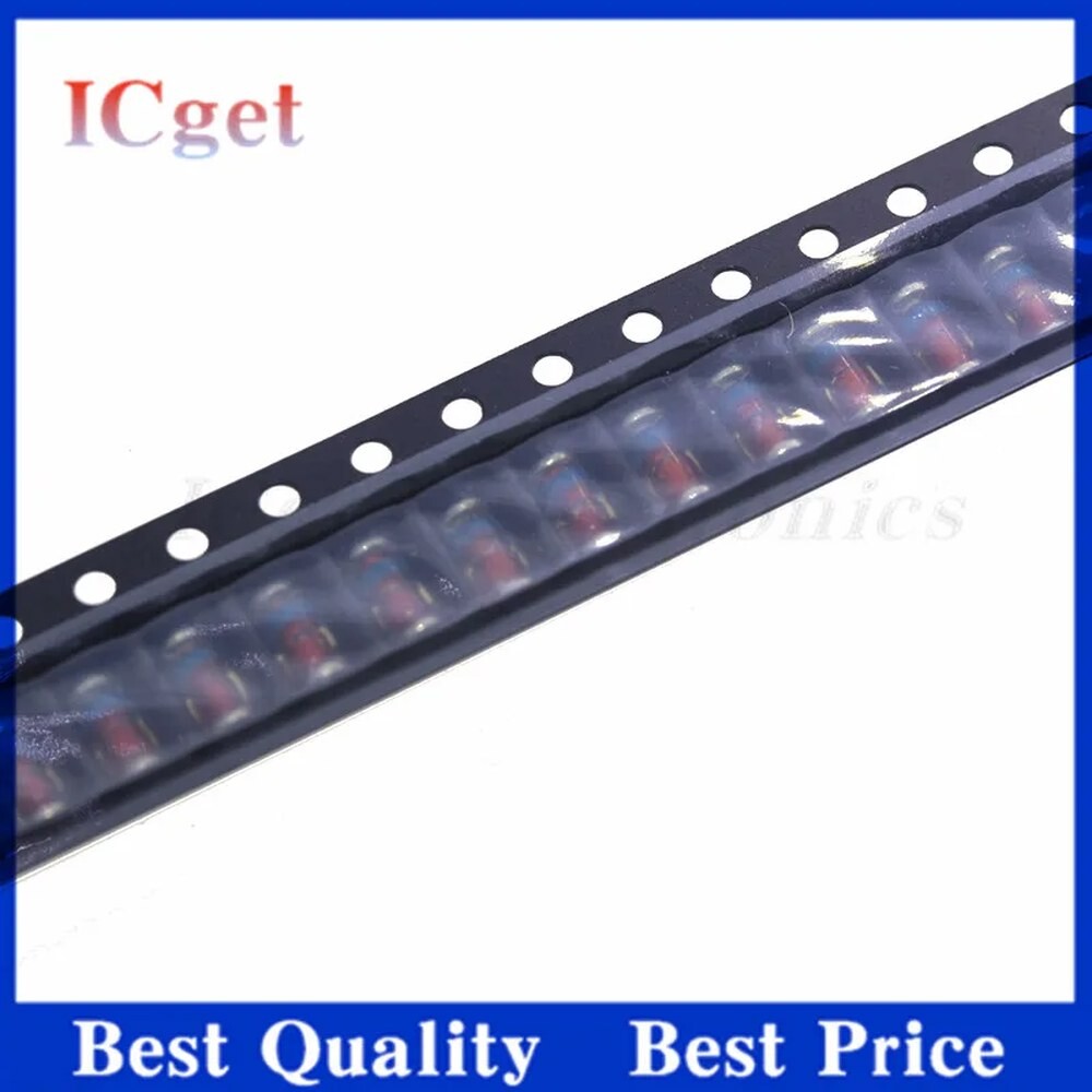 [오늘출발] SMD 제너 다이오드 패키지 ZMM 3V 1/2W LL34 7V5 10V 3V9 24V 5V1 3V3 12V 5W 100PCS 20V 18V 4V7 16V 15V