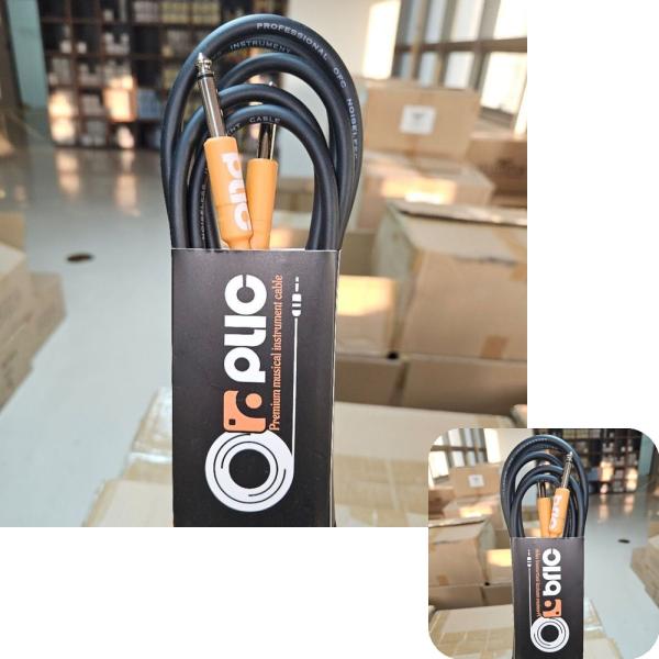 기타잭선 블랙 공연용 베이직 연주용 케이블잭 cable