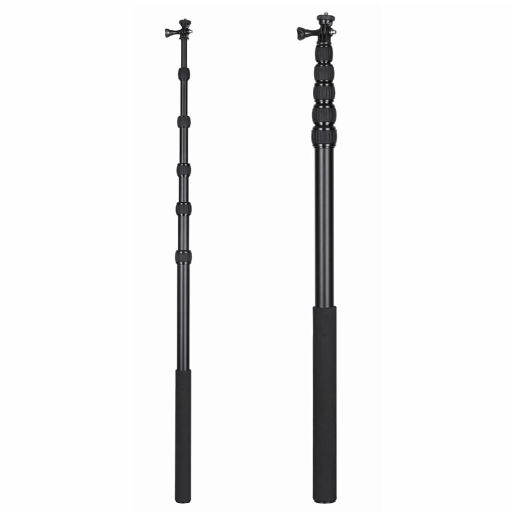 [오늘출발]긴셀카봉 3미터 알루미늄 휴대용 셀카봉 합금 짐벌 라이브 항공용 360 휴대전화 슬롯이