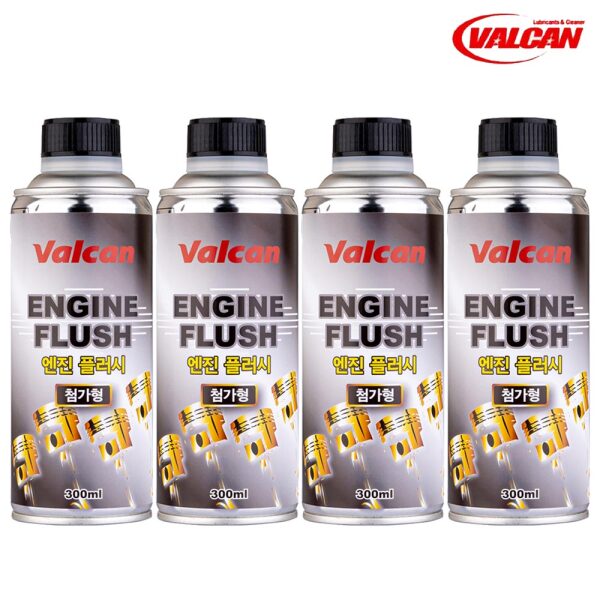 필터24 발칸 첨가형 엔진플러싱 오일세정 첨가제 300ml 4개 SET /엔진세정제