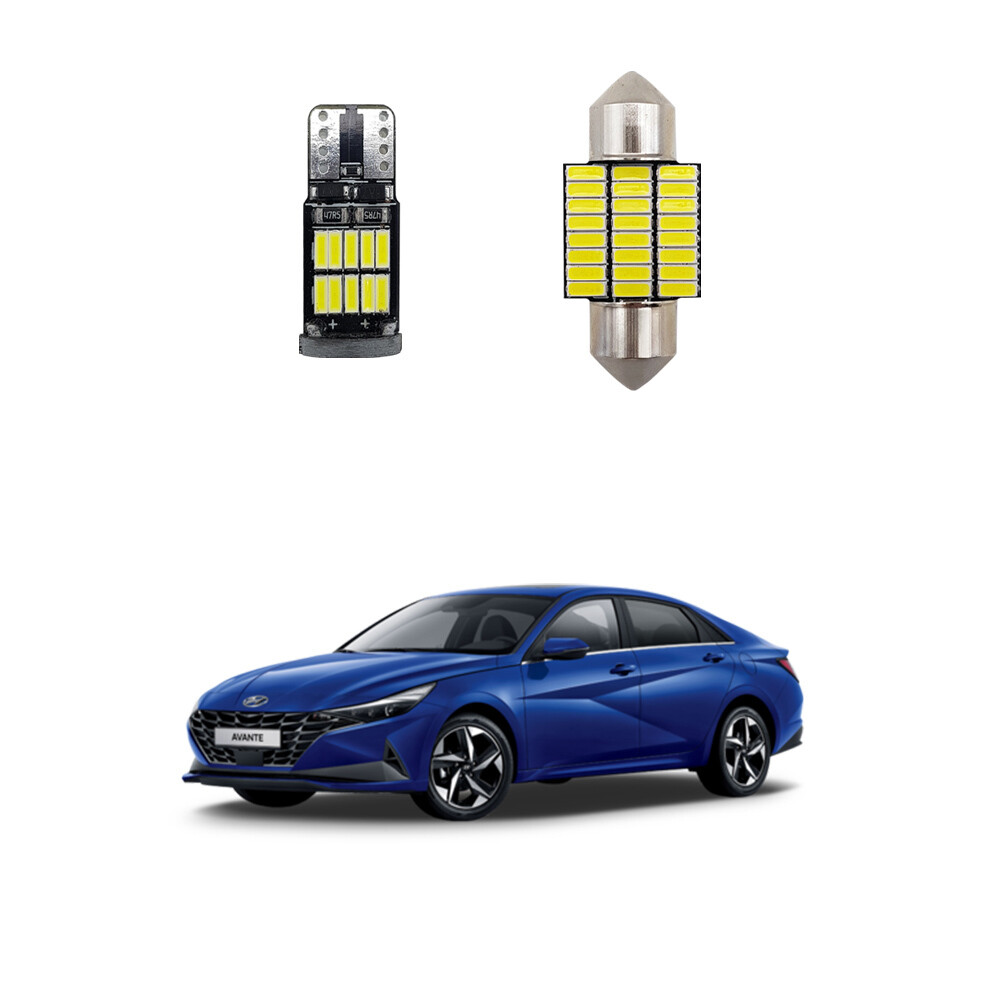 [오늘출발]실내조명튜닝 교체형 글로브박스 B2B전용 2021 아반떼 LED등 모음