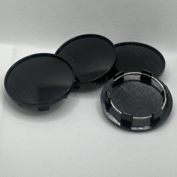 누리정비4Pcs 69mm 자동차 휠 센터 캡 빈 아우디 림 허브 Hubcap 커버 액세서리 로고 없음 65mm 바퀴 스