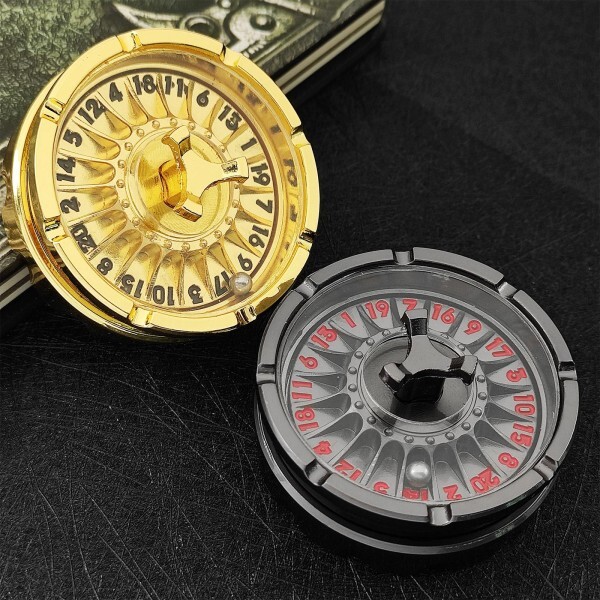 [오늘출발] DD 게임  Fidget Spinner 룰렛 주사위 게임 결정에 적합 스핀  주사위 스핀 룰렛 주사위 선물 테이블 게임