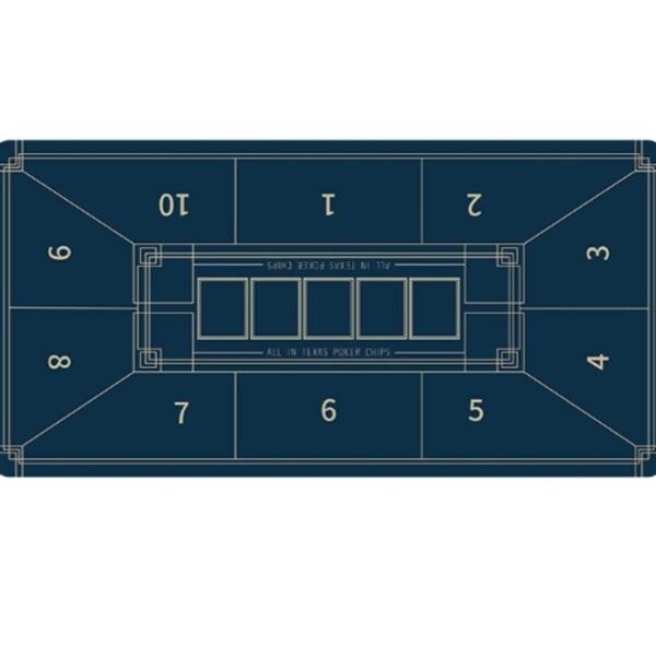 카지노 홀덤 포커 보드게임 테이블 카드 매트 세트 텍사스 방수 패드 펍 가정용 깔판