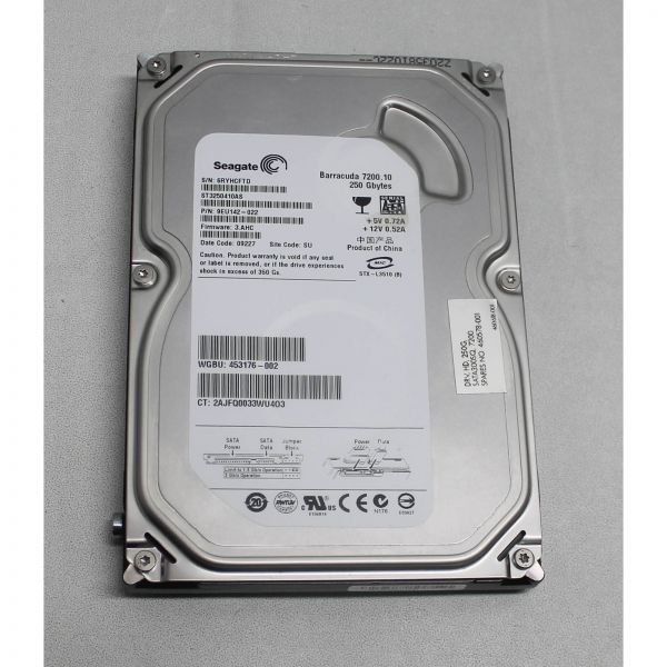 ST3250410AS 시게이트 배러쿠다 하드 250GB 7200RPM SATA 3. 등급 A