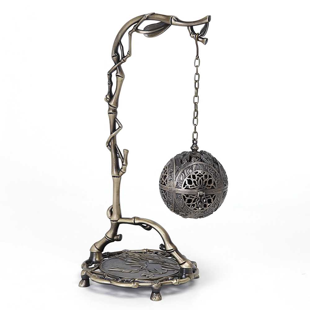 구리 향로 황동 아로마 법당 제사 콘 인센스 장식 개업