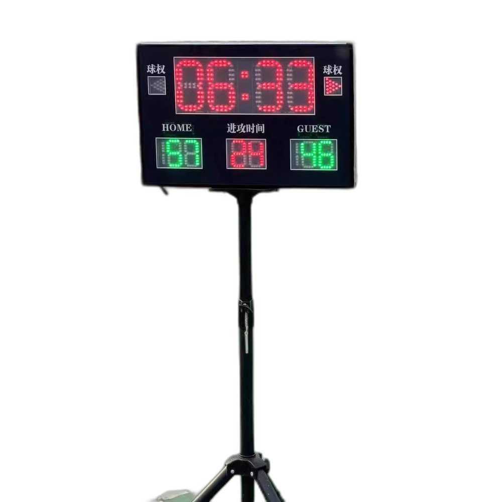 전자 점수판 연결형 카운터 농구 원격 미니 휴대용