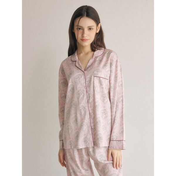 바풀 바풀 LL5052-31 여성잠옷 면모달 파자마 여성 잠옷 상하 세트