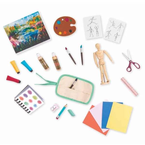 미술시간 오지돌 인형꾸미기 7세여아선물 6세여아장난감 인형소품 인형장난감 역할놀이