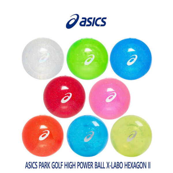 [오늘출발] 아식스 아식스 파크골프공 헥사곤2 4피스 3283A257 스카이블루