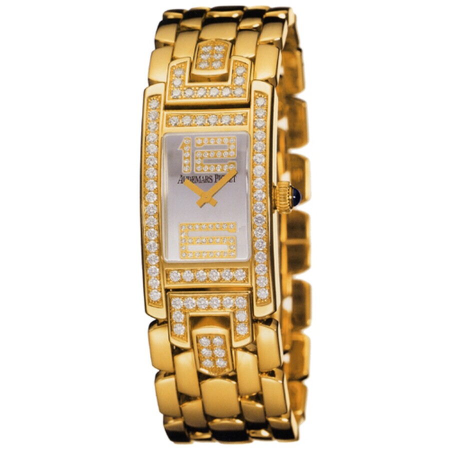 오데마피게 Audemars Piguet Promesse Diamond kt Yellow Gold Ladies Watch 67405BAZ1181BA03 Metal LuXur