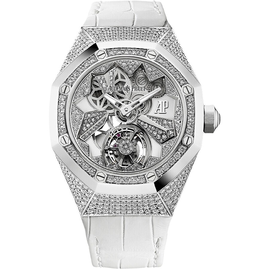 오데마피게 Audemars Piguet Royal Oak Concept Flying Tourbillon Automatic Diamond Ladies Watch 26227B