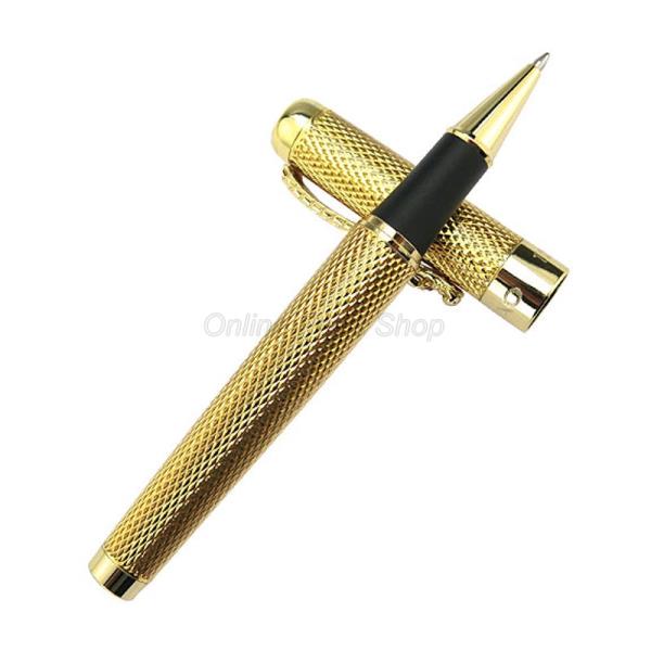 [오늘출발] Jinhao 1200 뜨거운 판매 롤러 볼 펜 드래곤 클립과 아름다운 리플 황금 금속 조각 잉크 펜 클래식 선물 펜