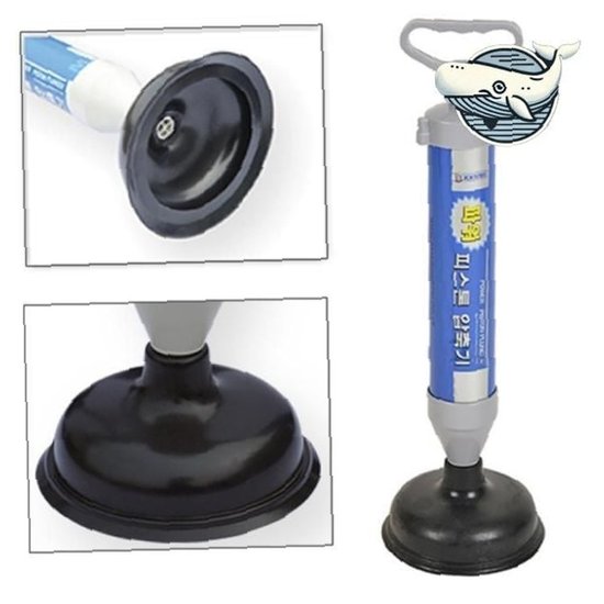 효과적인 화장실 뚫어내기 파워형 피스톤 압축기