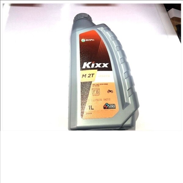 KIXX엔진오일1L(오토바이용)M 2T 자동차오일 엔진오일 lov1+8Lny