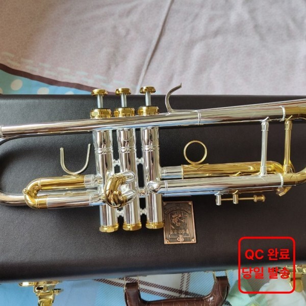 [오늘출발] 스트라디바리우스 최고 바하 트럼펫 LT180S-37 악기 금도금 전문 등급 음악 무료