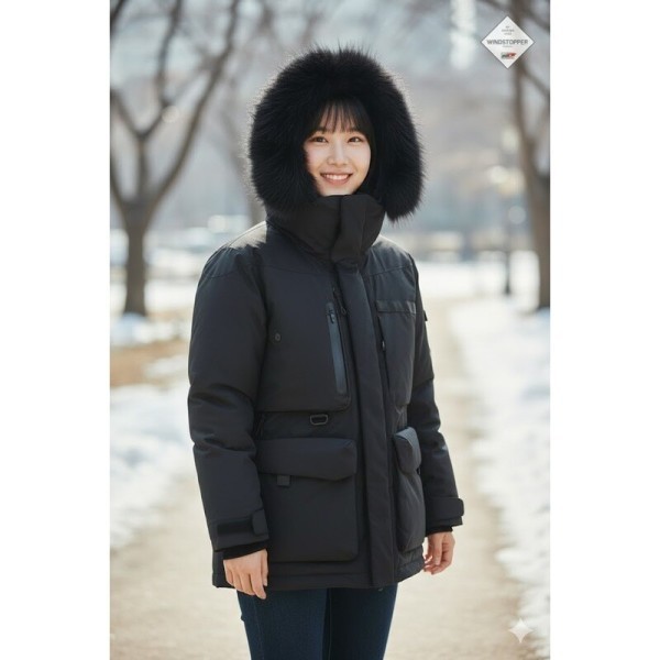 코오롱스포츠 kolonsport 남녀공용 안타티카 오리진 TLJDW25651BLK