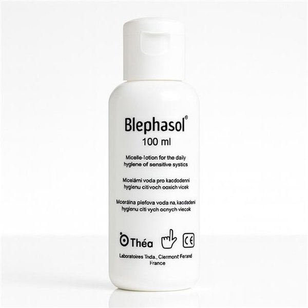 블레파졸 웰빙창고 블레파졸 아이리무버 클리너 100ml+순면부직포 80매