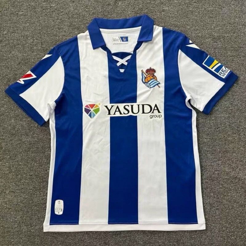 [해외] 24-25 레알 소시에다드 유니폼 레플리카 축구 저지 대표팀 레어 클럽 14 KUBO 홈