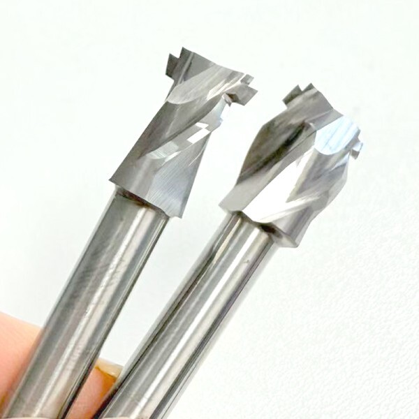 1PCS 6/8/12MM 네온 LED 조명 슬롯 밀링 커터 텅스텐 카바이드 아크릴 광고 단어 라이트 스트립 몰딩 엔드