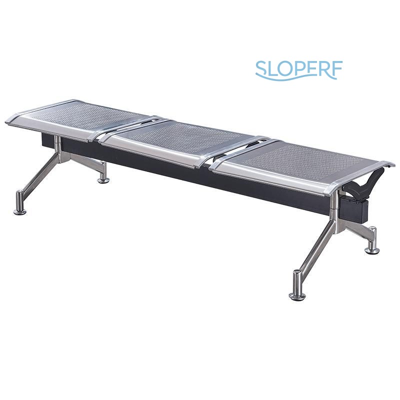 약국 병원 대기실 의자 등받이 없는 긴의자 미국의 기술