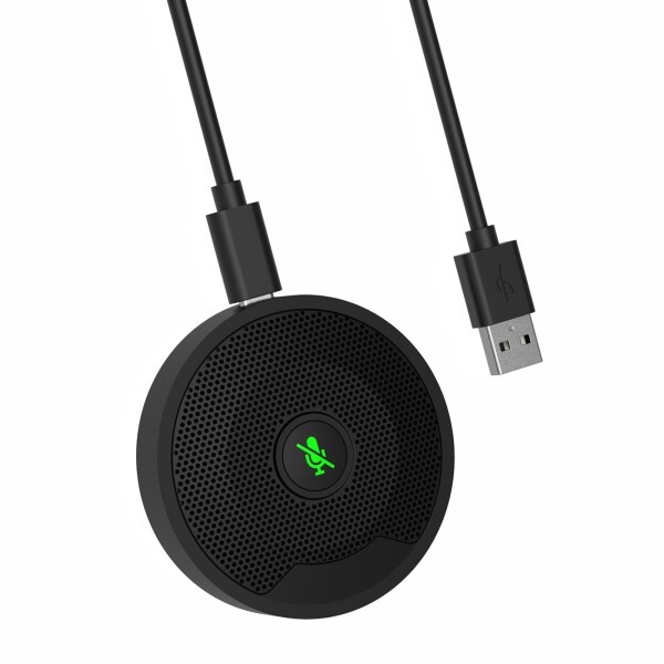 [오늘출발] UM10 USB 회의용 마이크 360 ° 화상 게임 채팅을 위한 무지향성 콘덴서 PC
