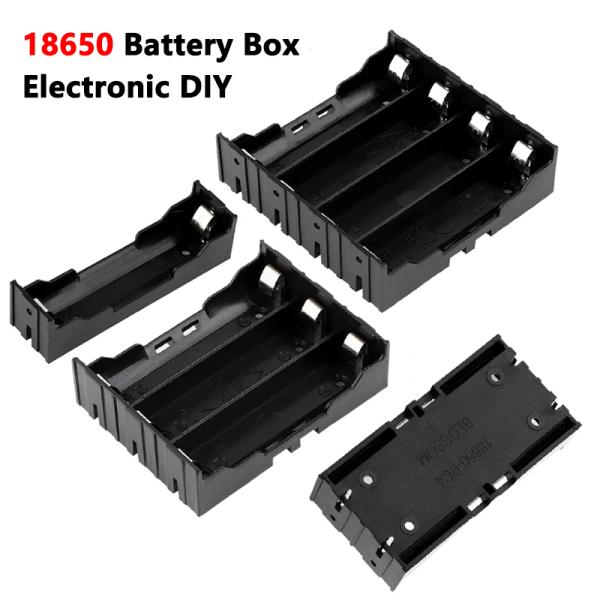 [오늘출발] 배터리 홀더 4X 리드가 18650 3X 케이스 케이스 보조베터리 있는 홀더가 2X 보관함 슬롯 박스 1X 병렬